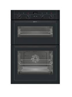 Neff U15M52S3Gb Built-In Double Electric Oven - Black